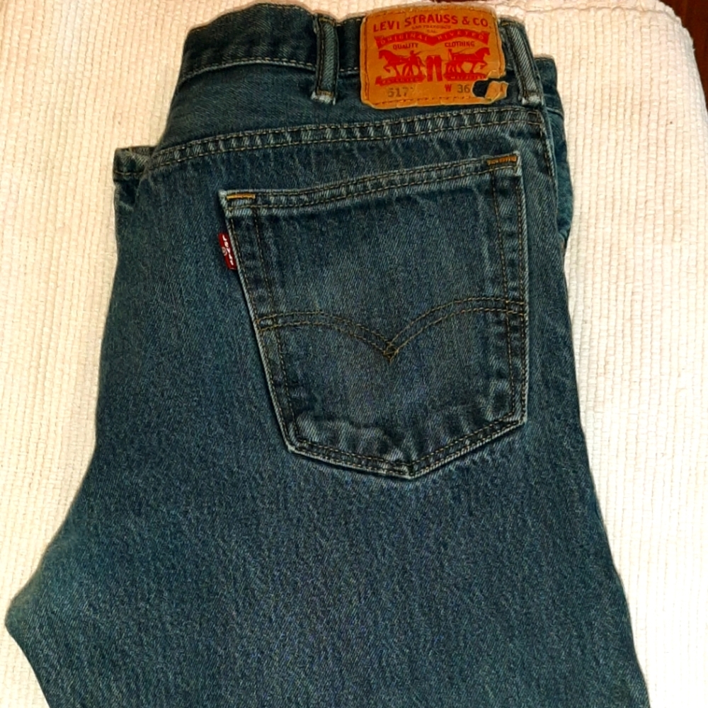 Mens Levi Strauss & Co. 517 Jeans